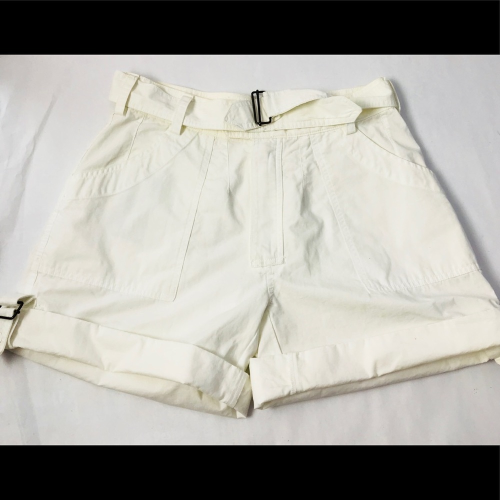 Ralph Lauren Sport White Shorts 6 NEW
